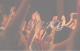 Hands uplifted