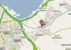 Map of Cradlehall