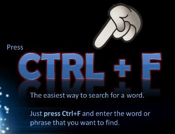 Cntl F