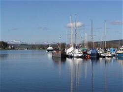 Boats in Muirtown Basin