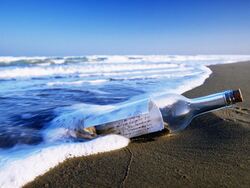 message in a bottle