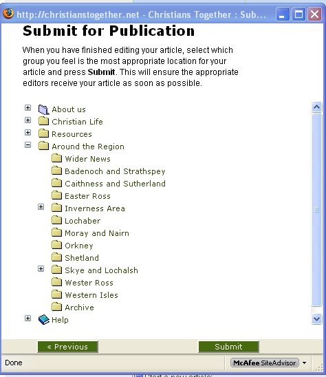 Site Structure