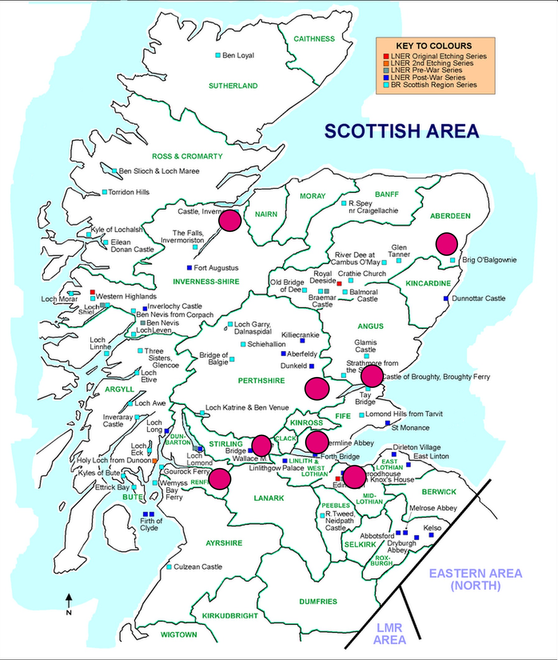 scotland map