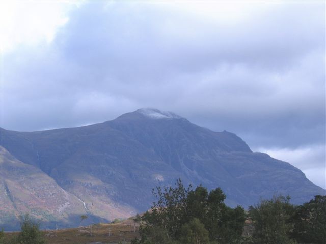 Snow on Liathach  Torridon