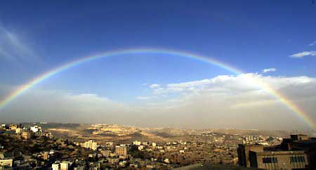 Rainbow over Bethlehem