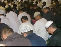 Muslims at prayer