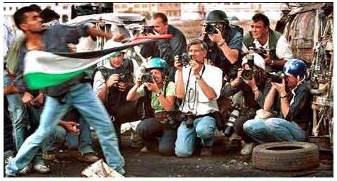 Palestinians and media