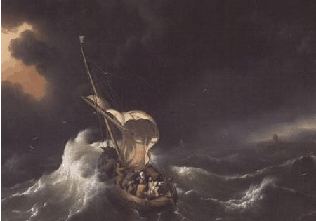 Boat in Storm