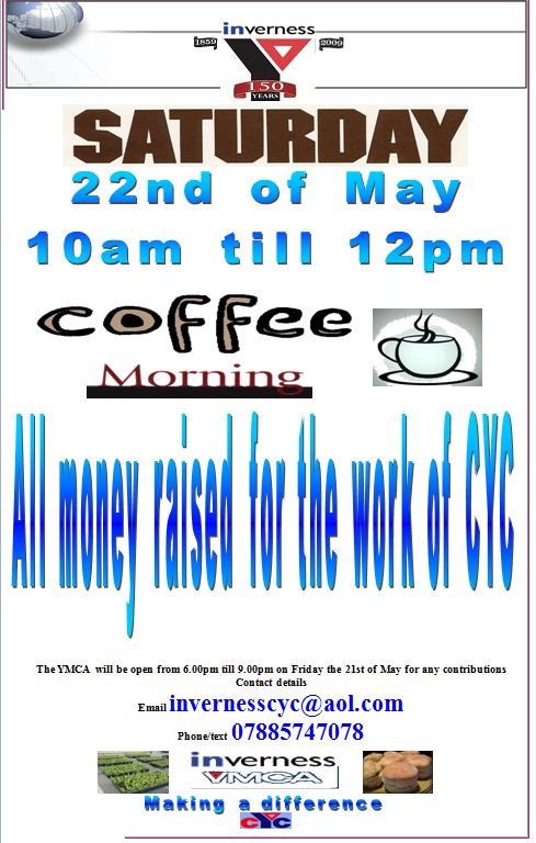 Coffee morning poster