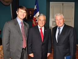 Luis Andrew and Chilean Presid