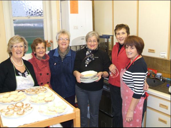 Ladies at Coffee Morning