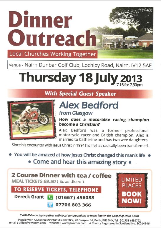 Dinner outreach July 13