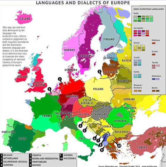 Divisions in Europe