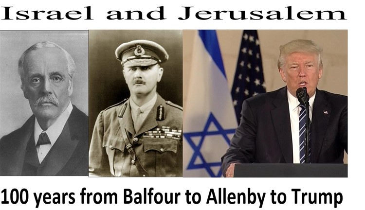Balfour to Allenby to Trump