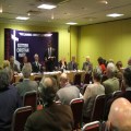 George Hargreaves addresses the gathering